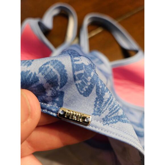 Victoria Secret PINK Size L Sports Bra Bralette Racerback Push Up lot of 5 - Picture 5 of 7